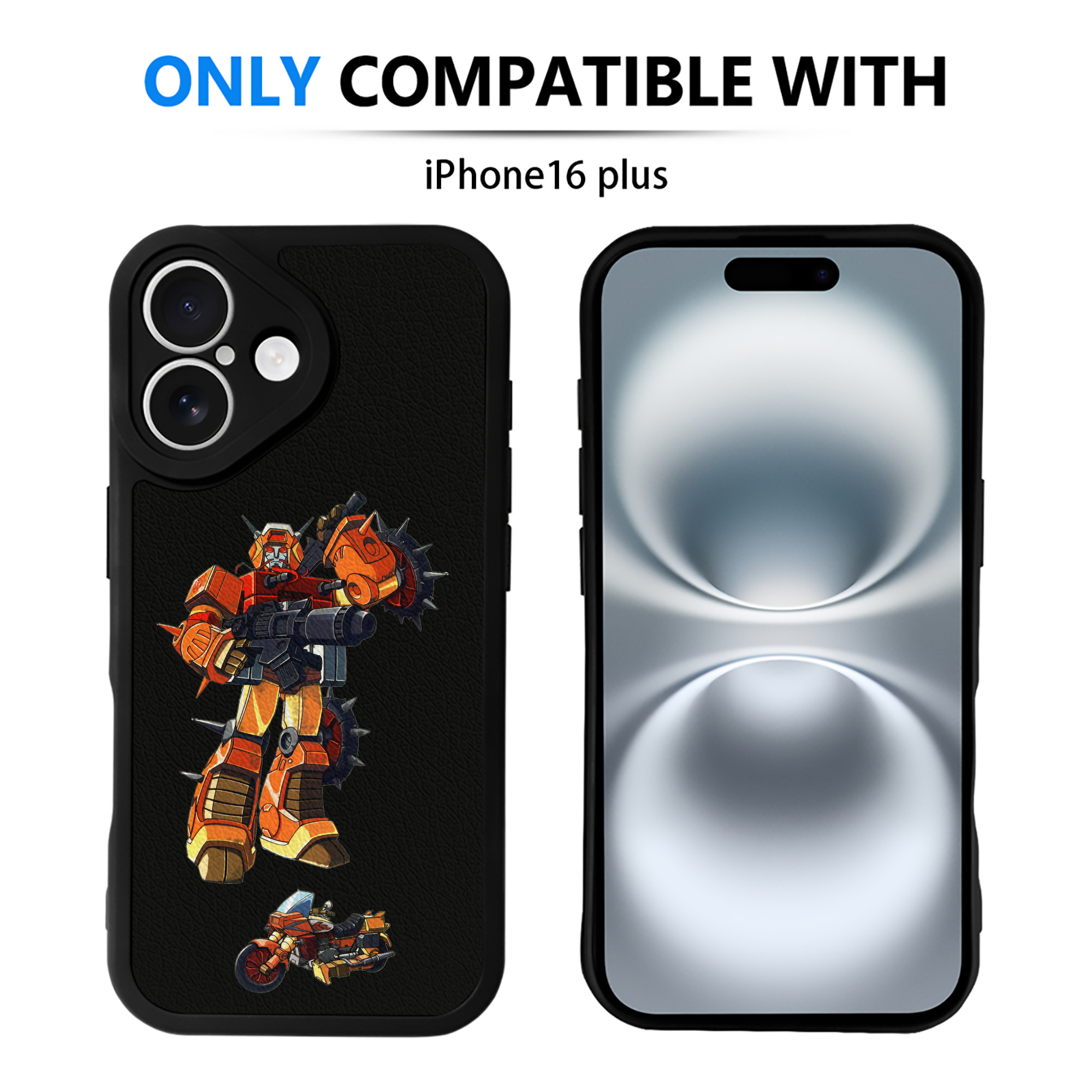 （画像用）  【iPhone 16シリーズ対応】シリコンスマホケース（レザー調） 材質：シリコン